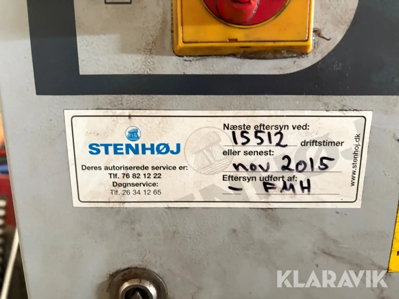 Billede 11 - Skruekompressor med tryklufttank Stenhøj CK10AP STD/500