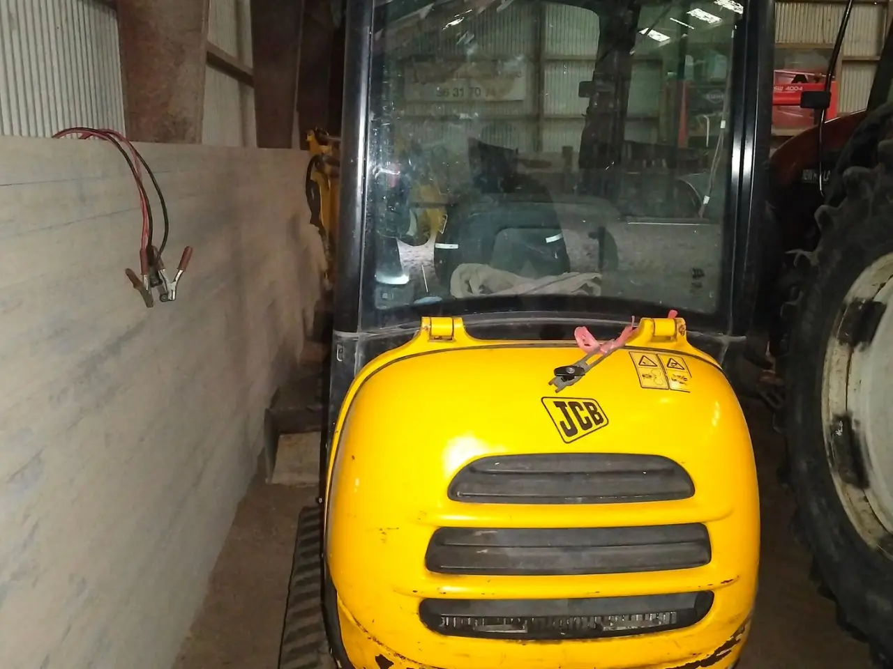 Billede 3 - JCB 8018 med nyere bælter