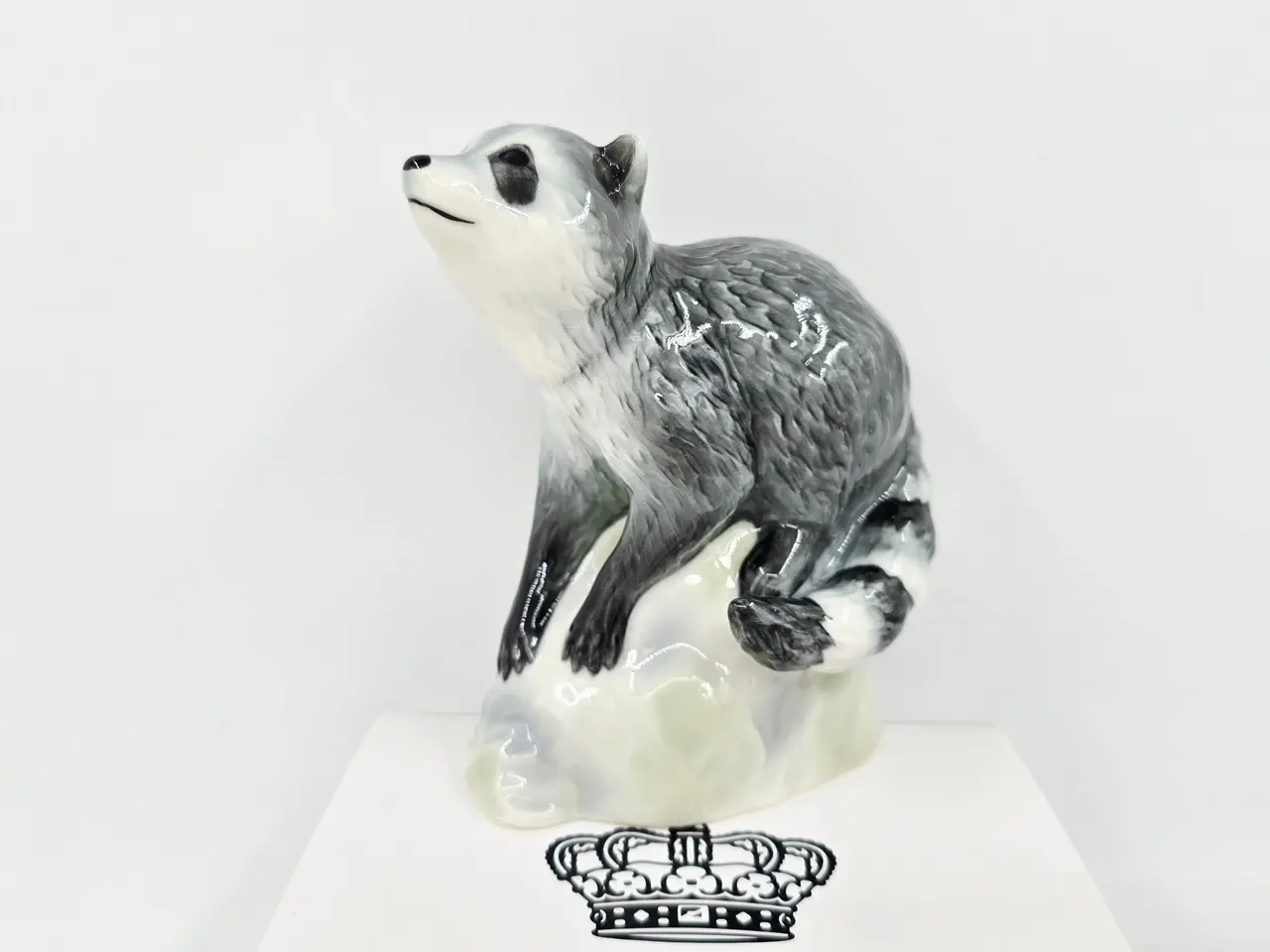 Billede 1 - Royal Copenhagen Figur Vaskebjørn nr. 057. sortering 1