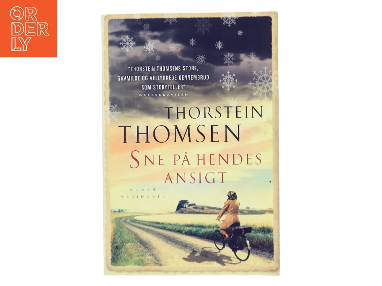 Billede 1 - Sne på hendes ansigt af Thorstein Thomsen (Bog)