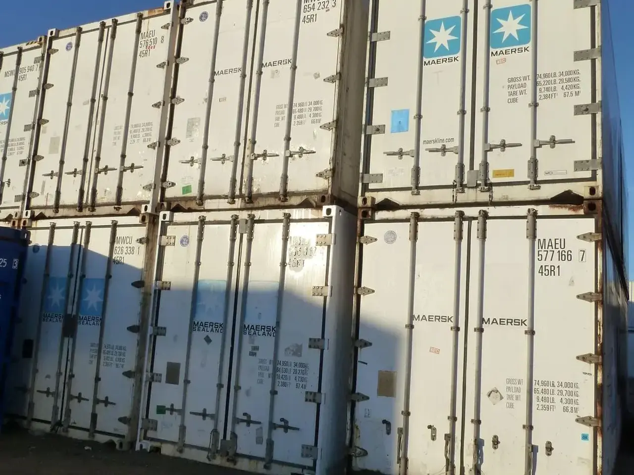 Billede 1 - 20 og 40 fods kølecontainer