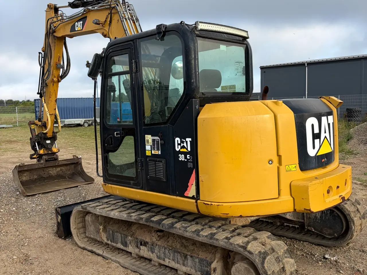 Billede 1 - Caterpillar 308E2 CR 8t gravemaskine. 