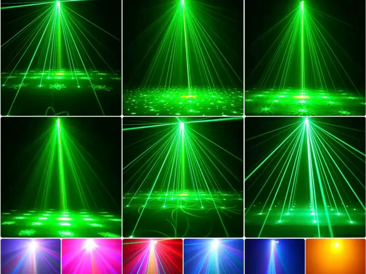 Billede 3 - 5-i-1 LED party lyseffekt - Derby