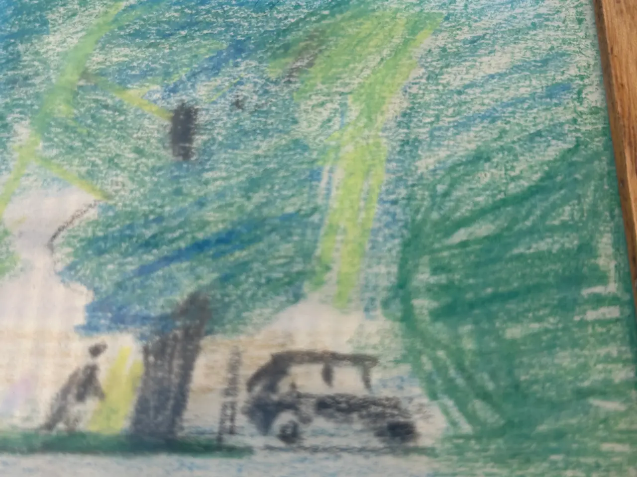 Billede 4 - Kunstværk: pastel af Hagedorn-Olsen i 63 af Thorva