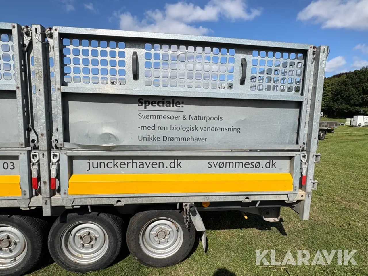 Billede 8 - Maskintrailer Brian James Trailers Cargo Tipper 3-akslet med tip