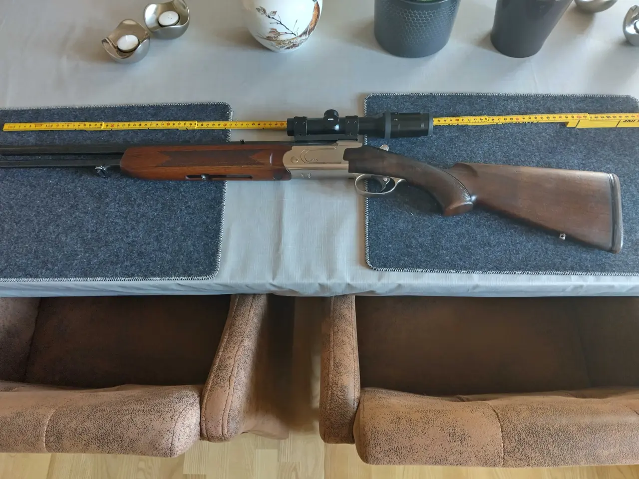 Billede 1 - Valmet 412 S dobbelt løbet 30-06 med drivkikkert
