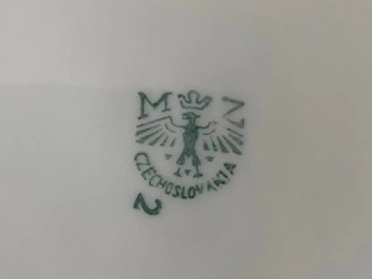 Billede 1 - Antikt MZ Tjekkoslovakisk spise- og frokoststel.