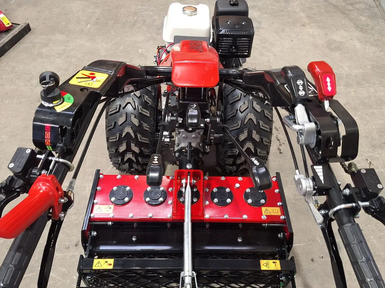 Billede 21 - MOLE 2 hjulet traktor honda 13 hk