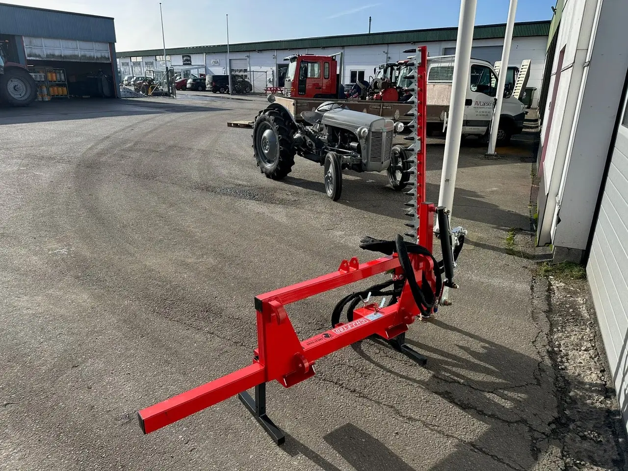 Billede 6 - Hækkeklipper til frontlæsser 180cm - Great Dane