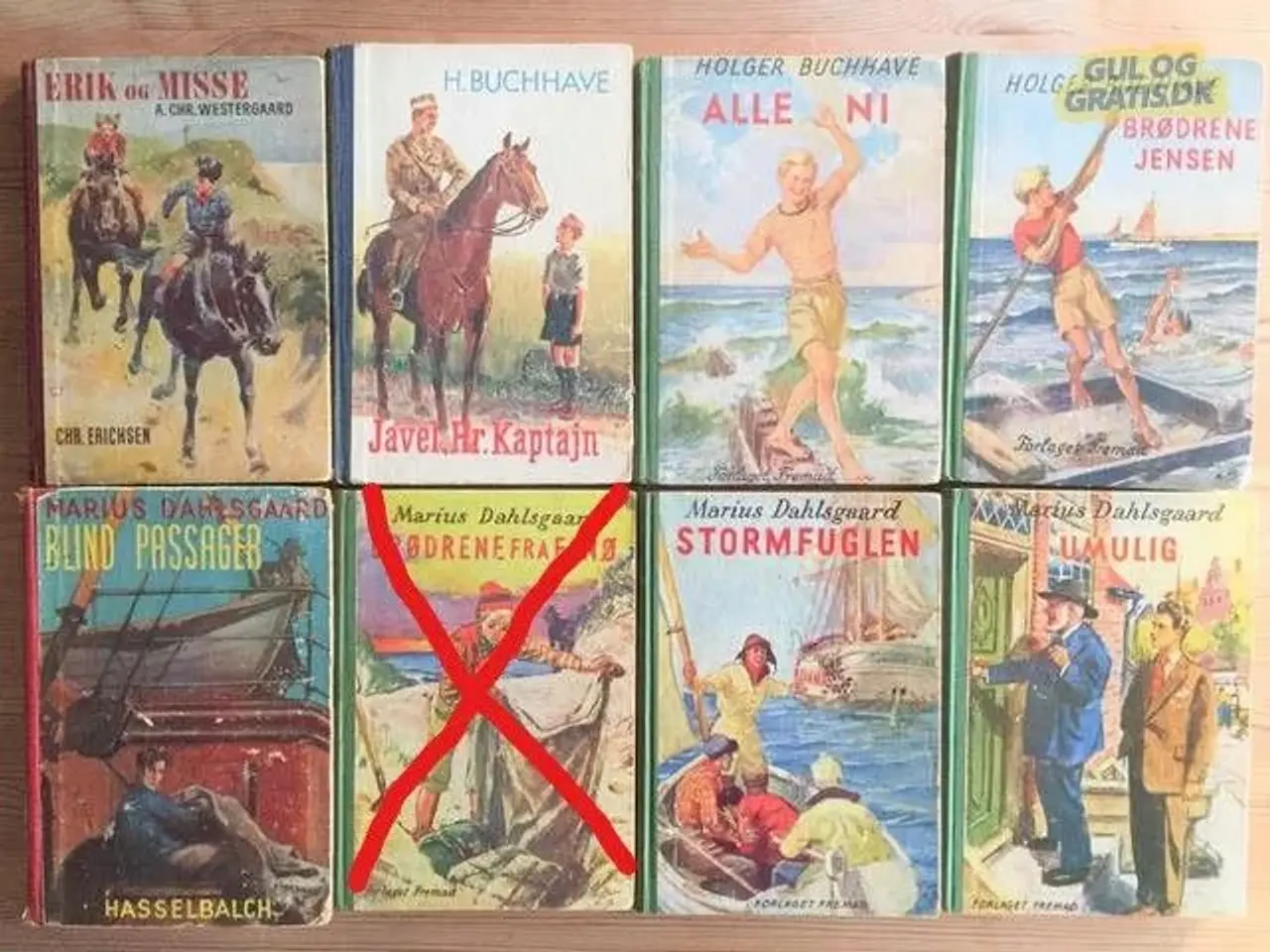 Billede 1 - 19 gamle, super flotte ungdomsbøger