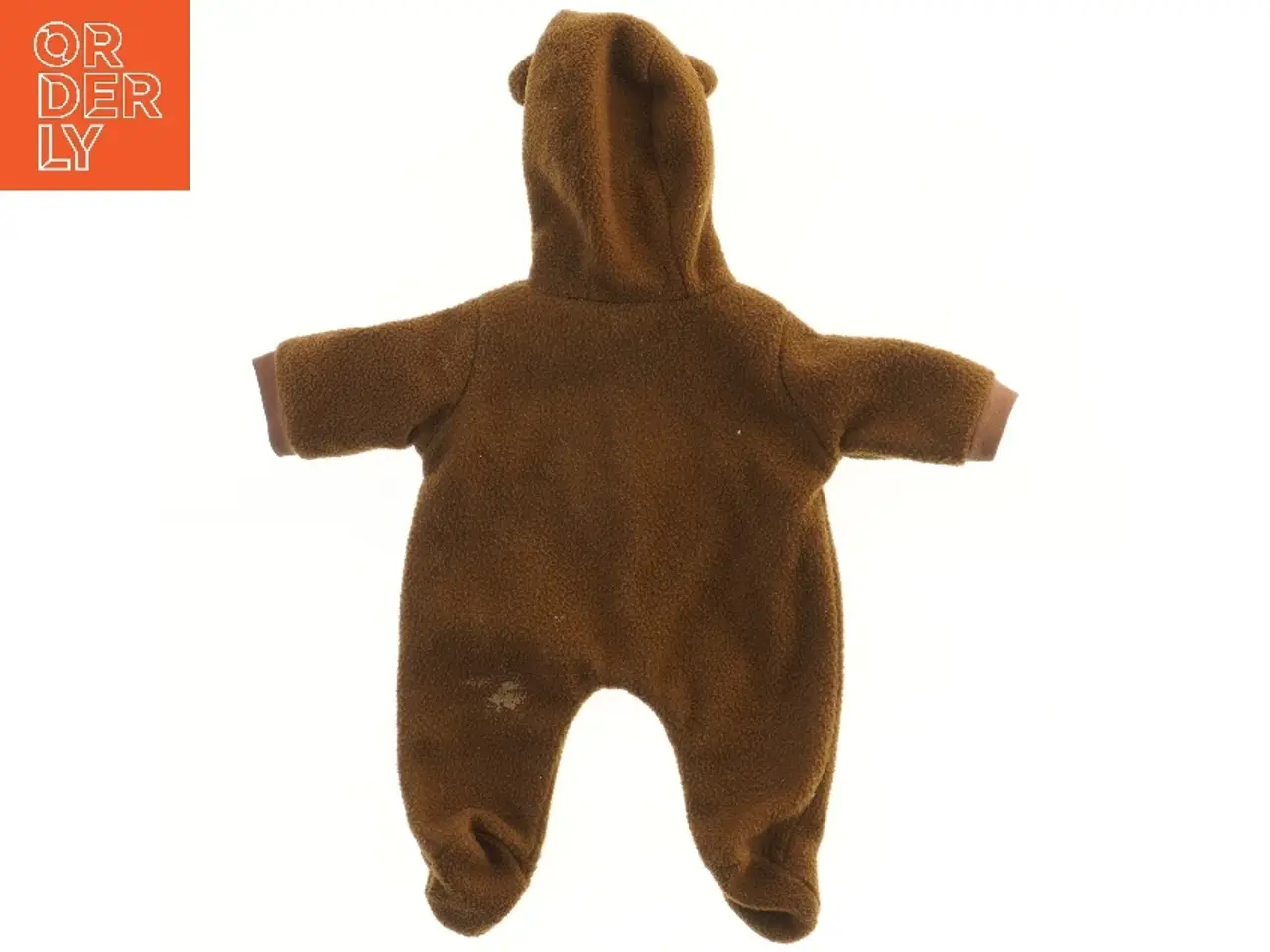 Billede 2 - Bamse fleece heldragt (str. bryst 25 cm, længde 36 cm)