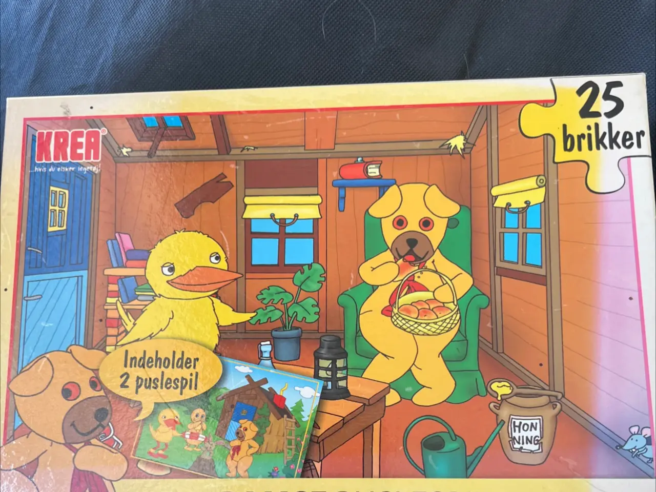 Billede 1 - Bamse puslespil