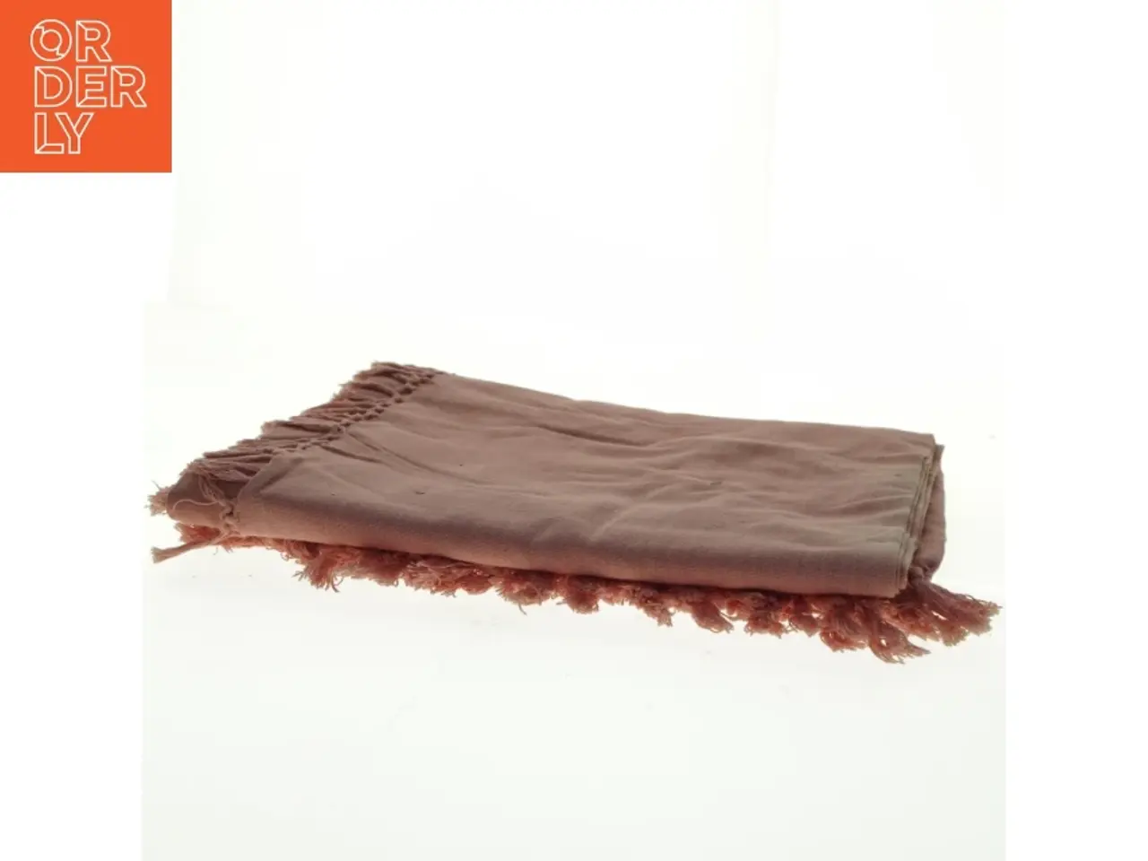 Billede 2 - Dug med frynser (str. 175 x 130 cm)