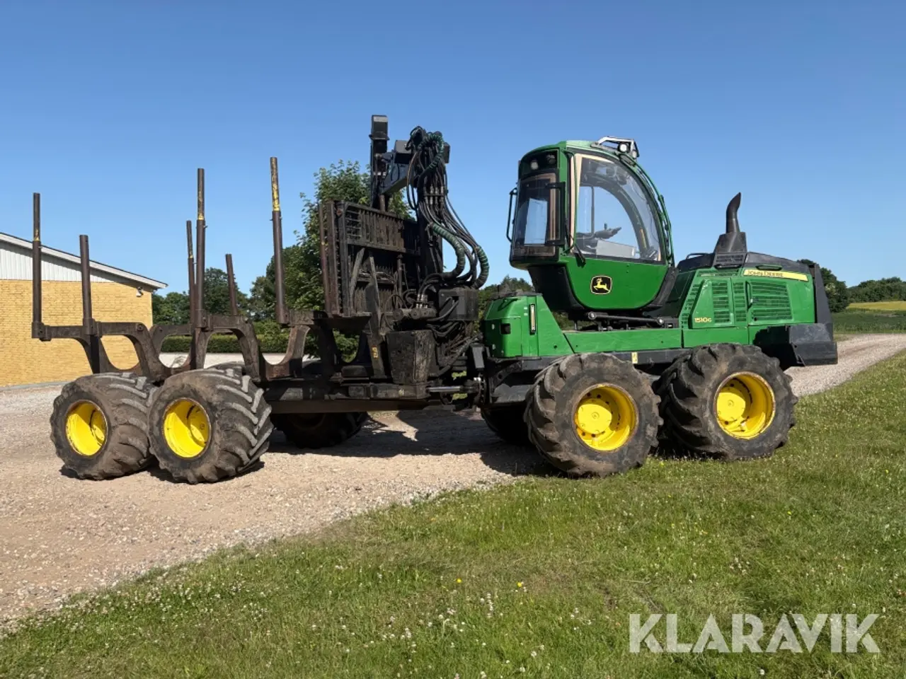 Billede 5 - Udkører John Deere 1510G med hurtigskifte