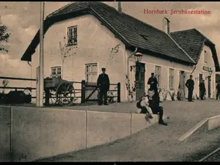 Hornbæk Jernbanestation - L. Christensen 898