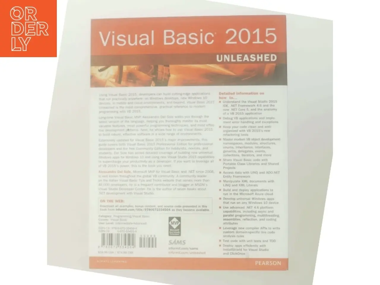 Visual Basic 2015 unleashed af Alessandro Del Sole (Bog) | Slangerup ...