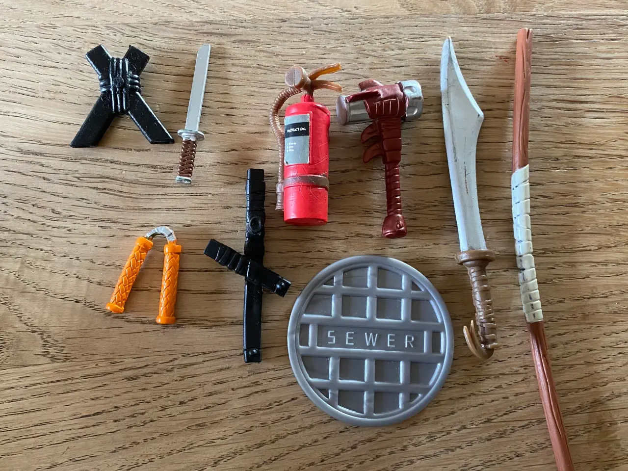 Billede 1 - TMNT tilbehør
