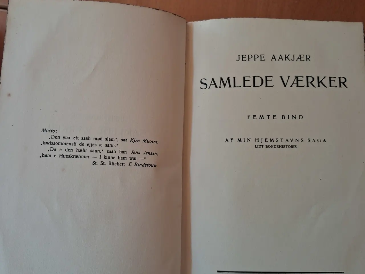 Billede 6 - Jeppe Aakjærs samlede værker