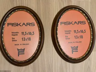 Ovale Rammer af træ