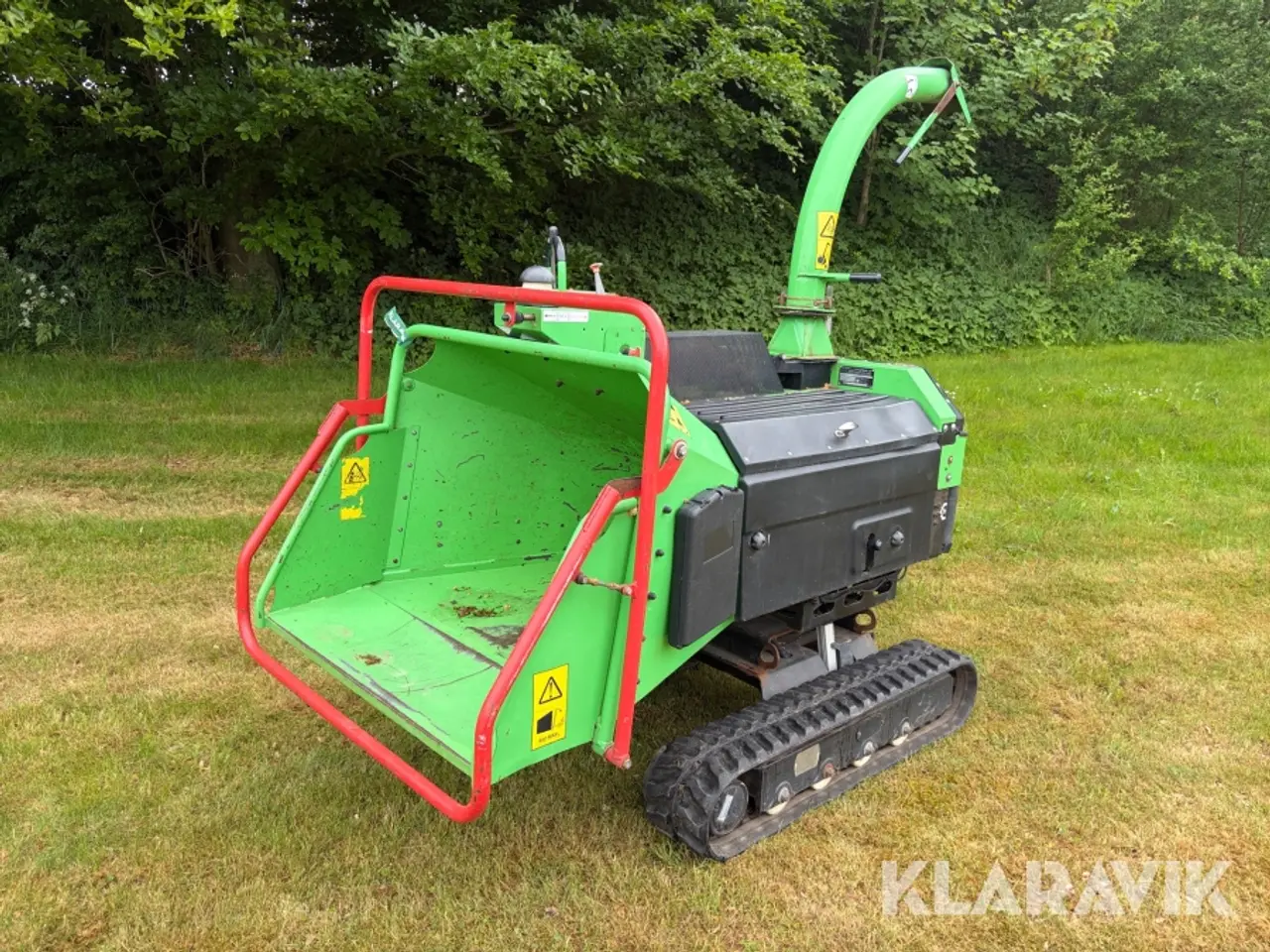 Billede 1 - Flishugger Greenmeech Quad Track 160