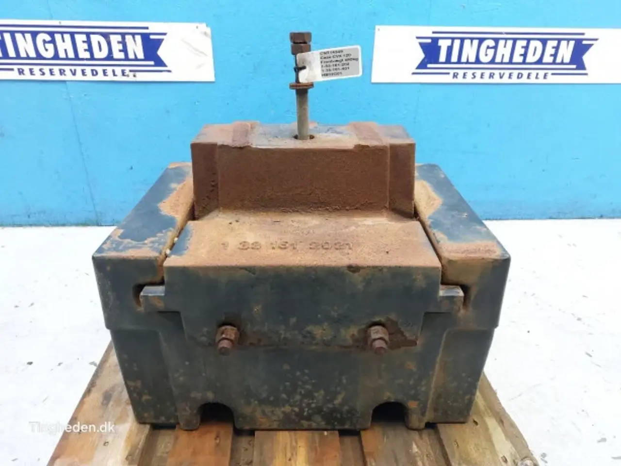 Billede 2 - Case CVX 120 Frontvægt 480 Kg  1-33-161-401