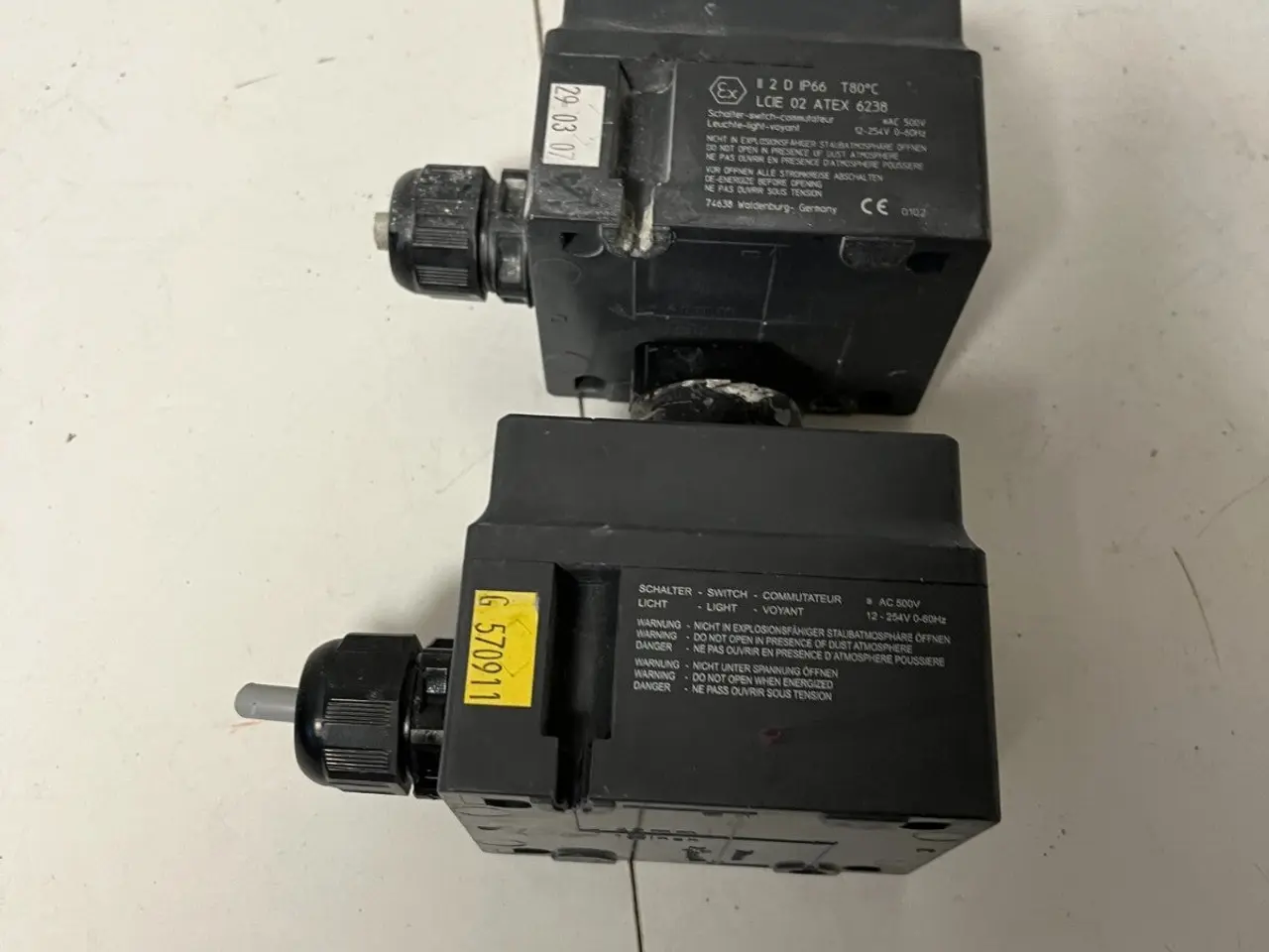Billede 10 - 2x R. STAHL 8040/11 Explosion-Proof Rotary - 500V