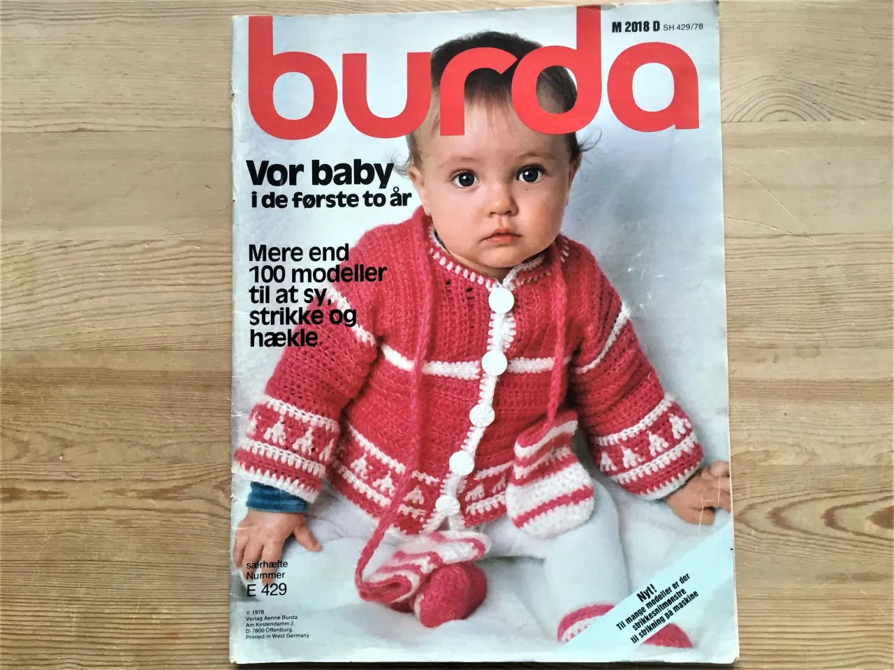 Billede 1 - YDERLIGERE NEDSAT: Burda Special baby og småbørn