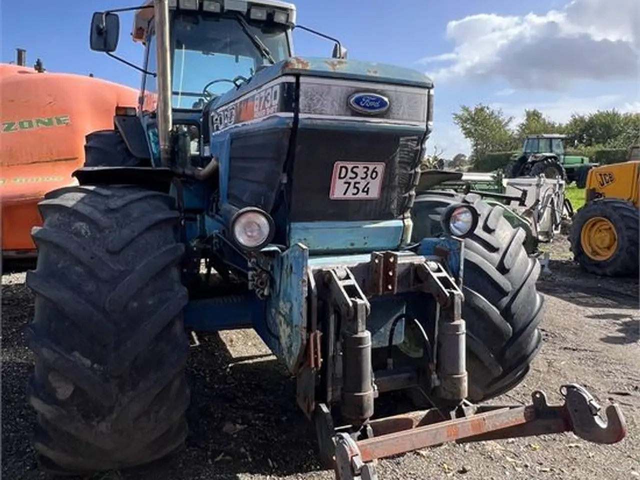 Billede 12 - Ford 8730 7,8 ton - 4 WD - Power Shift - Video