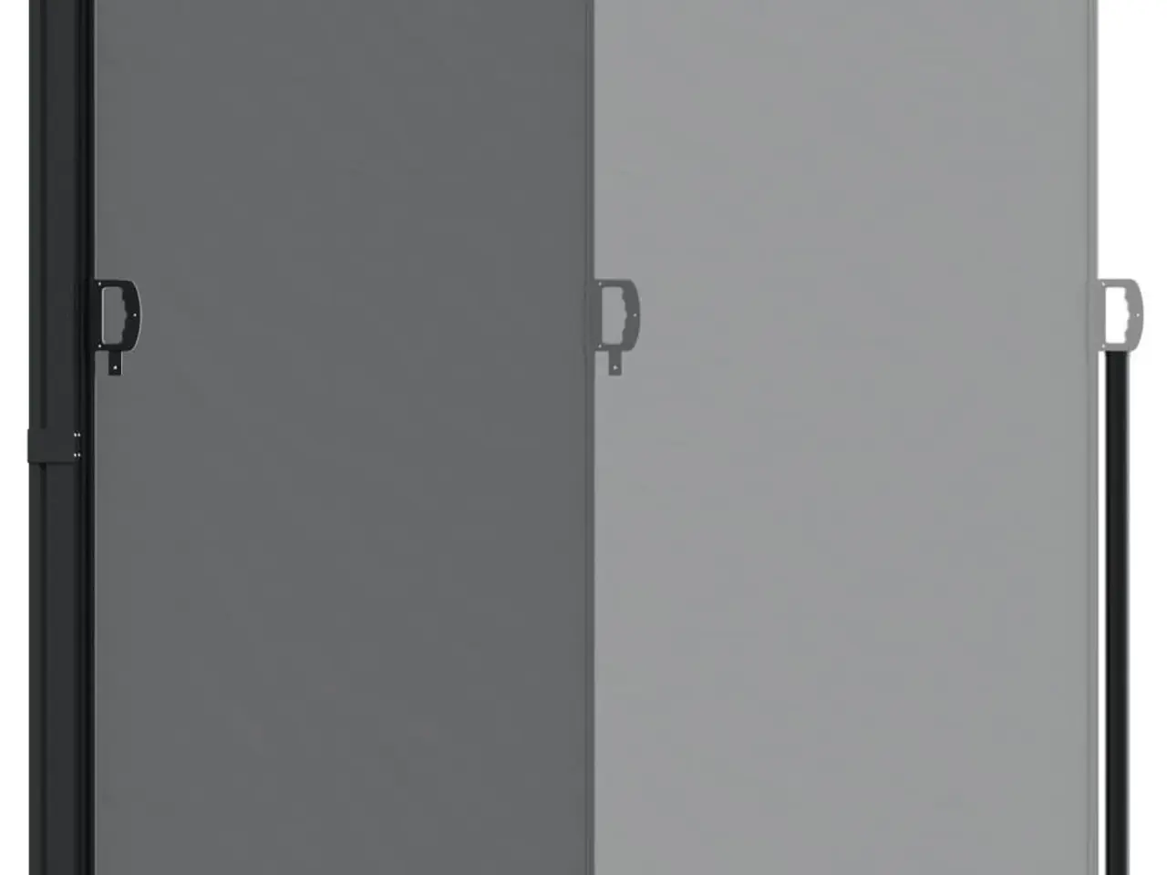 Billede 7 - Sidemarkise 180 × 300 cm - sammenrullelig, sort