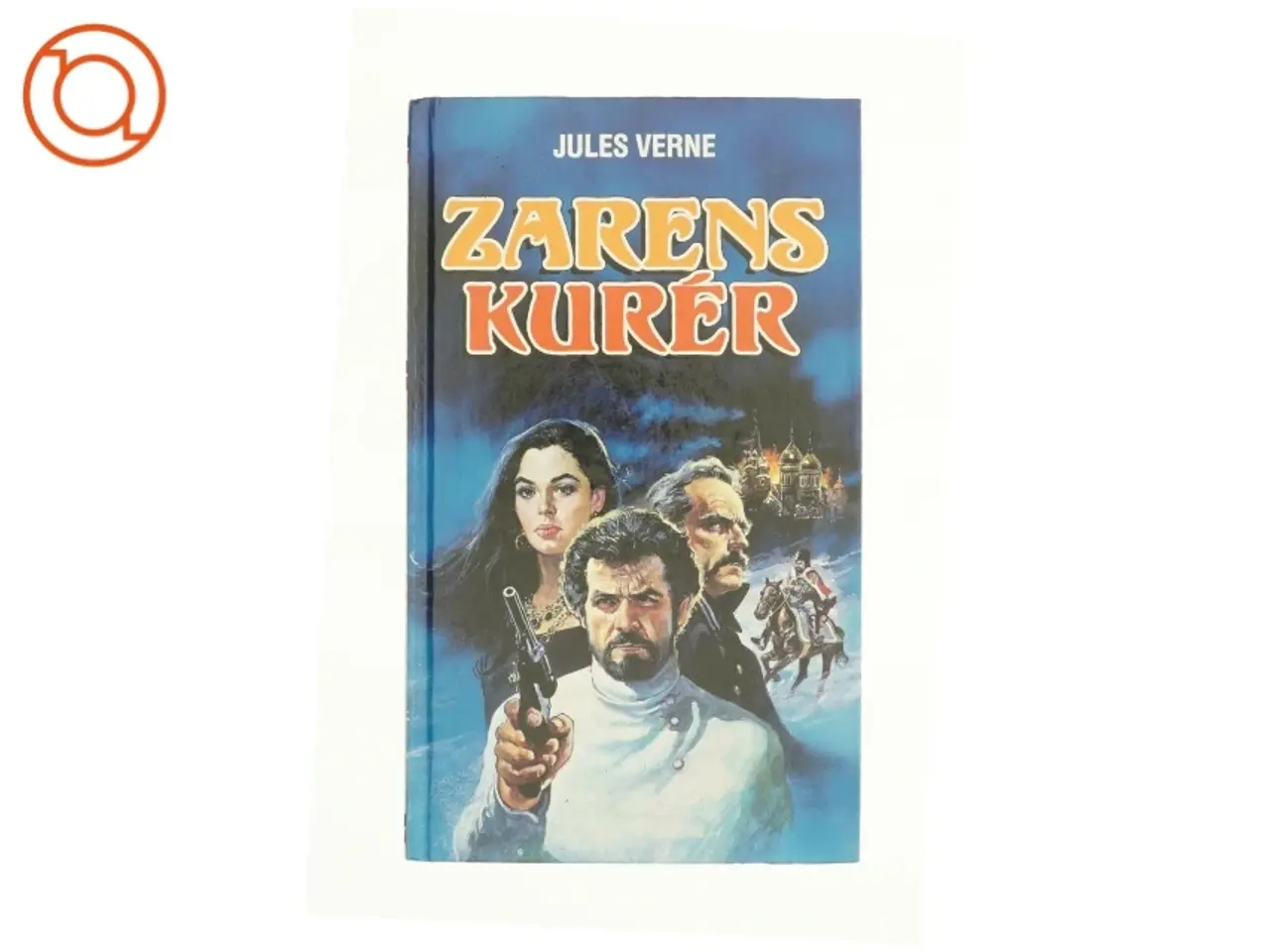 Billede 1 - Zarens Kurer af Jules Verne (bog)