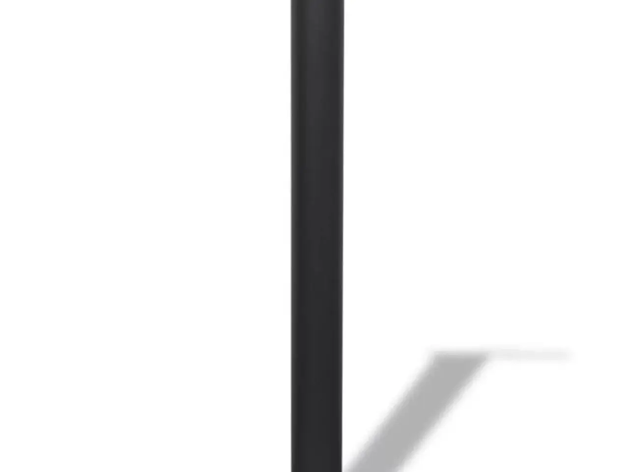 Billede 2 - 4 bordben, justerbar højde, sorte, 710 mm