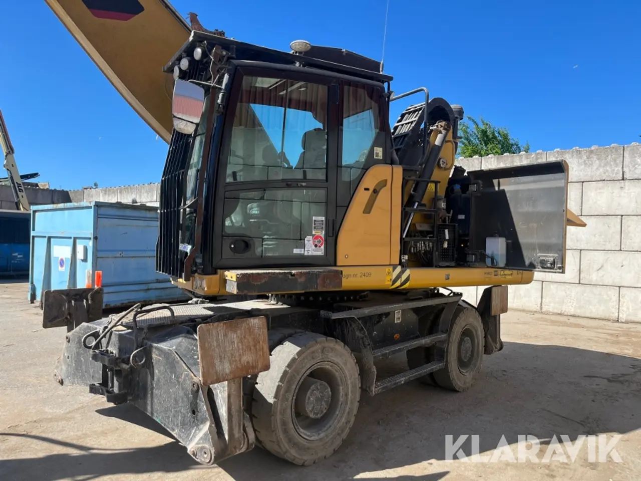 Billede 10 - Sortermaskine Caterpillar MH3022 med hævebart førerhus