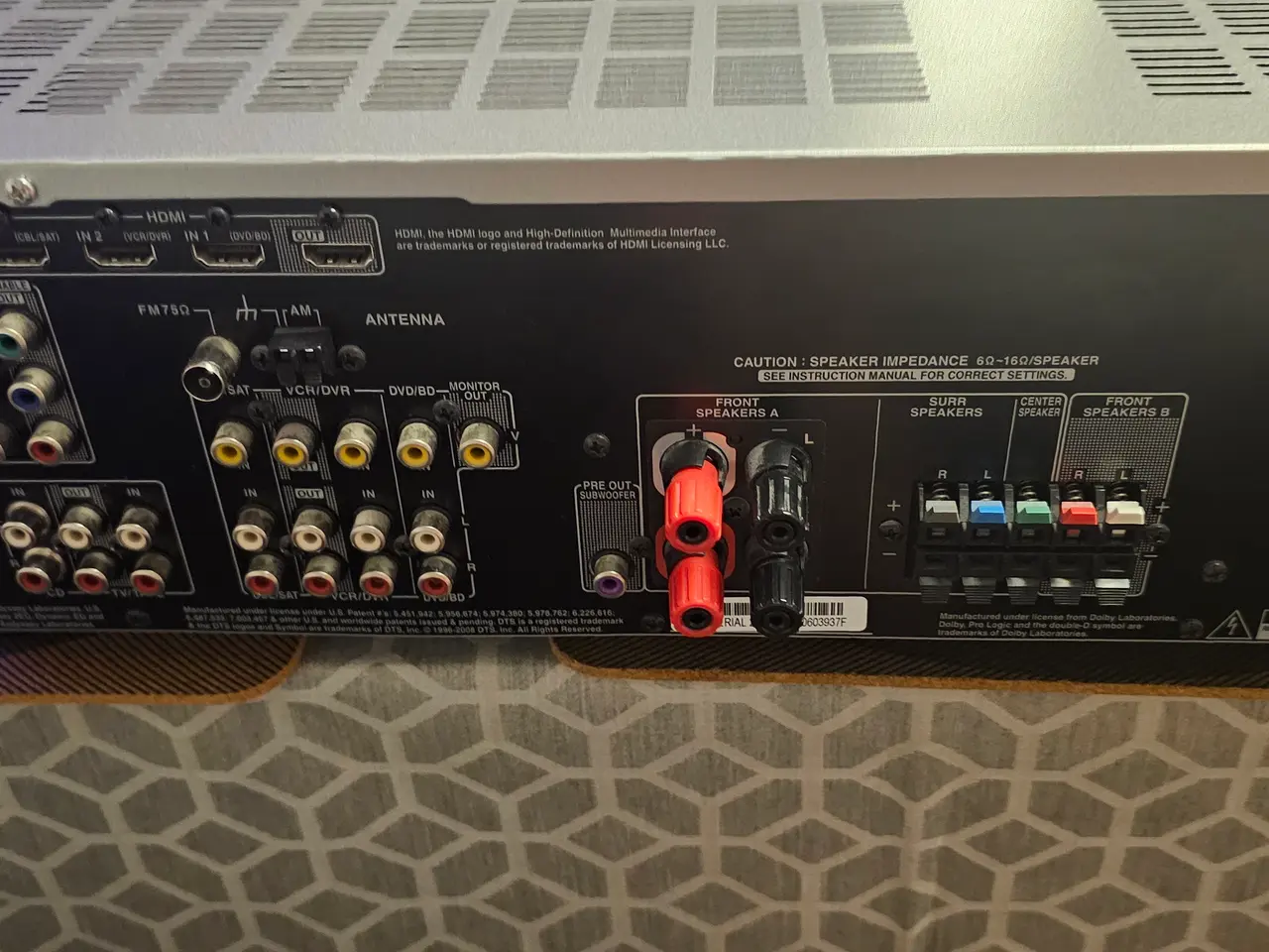 Billede 6 - RECERIVE ONKYO TX-SR307