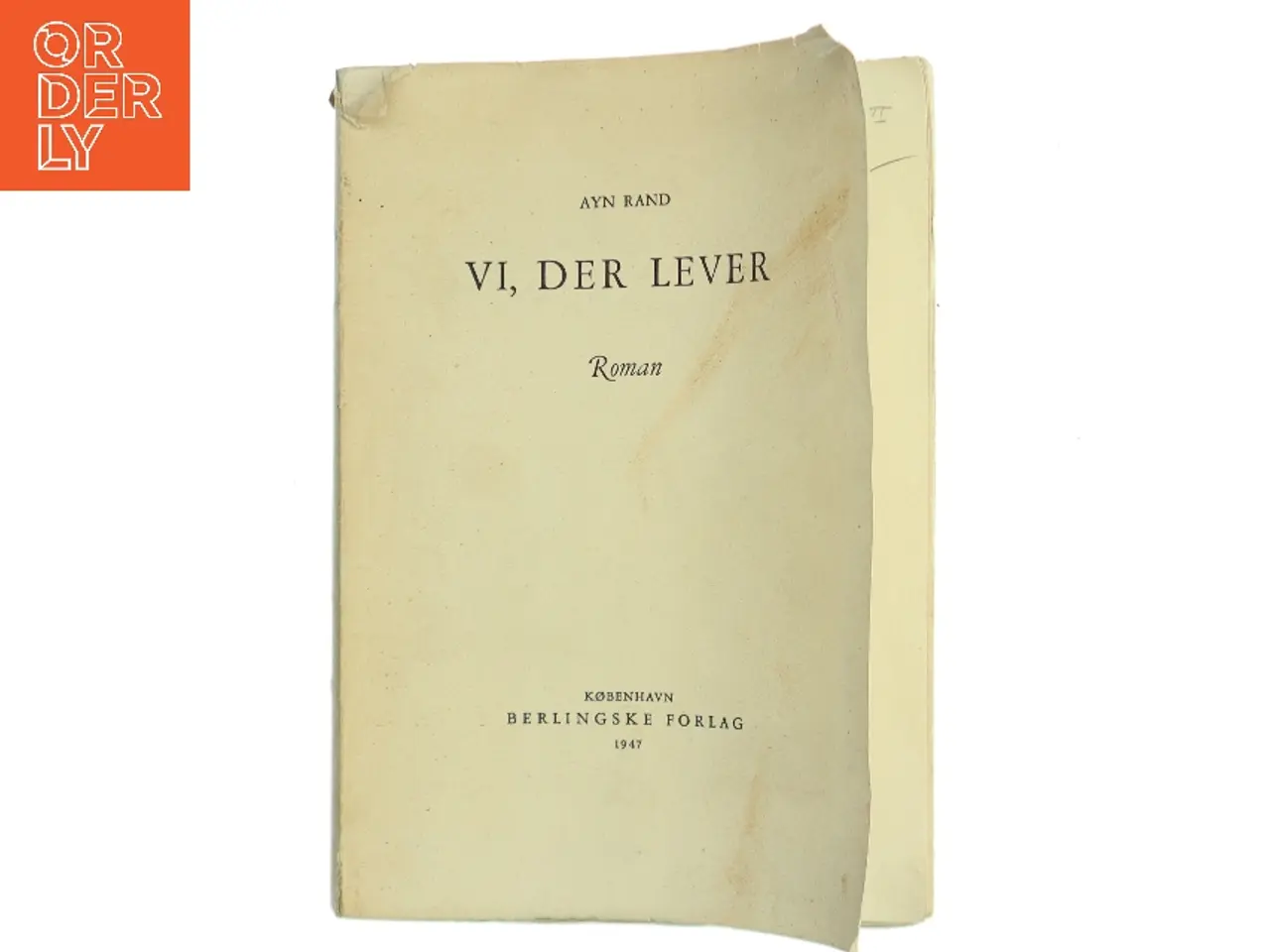 Billede 1 - Vi, der lever af Ayn Rand (Bog)
