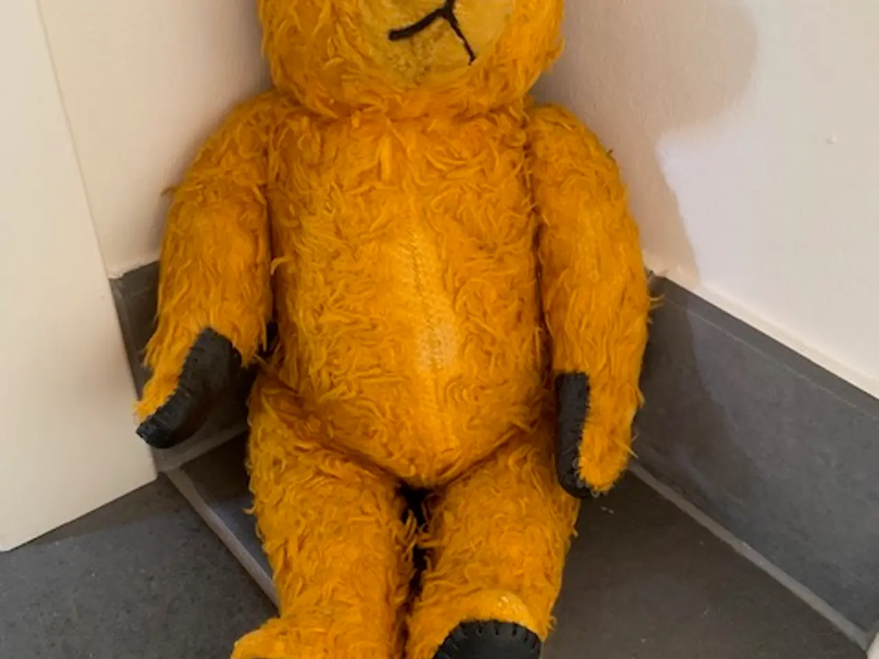 Billede 1 - Bamse der brummer, når den bevæges - vintage