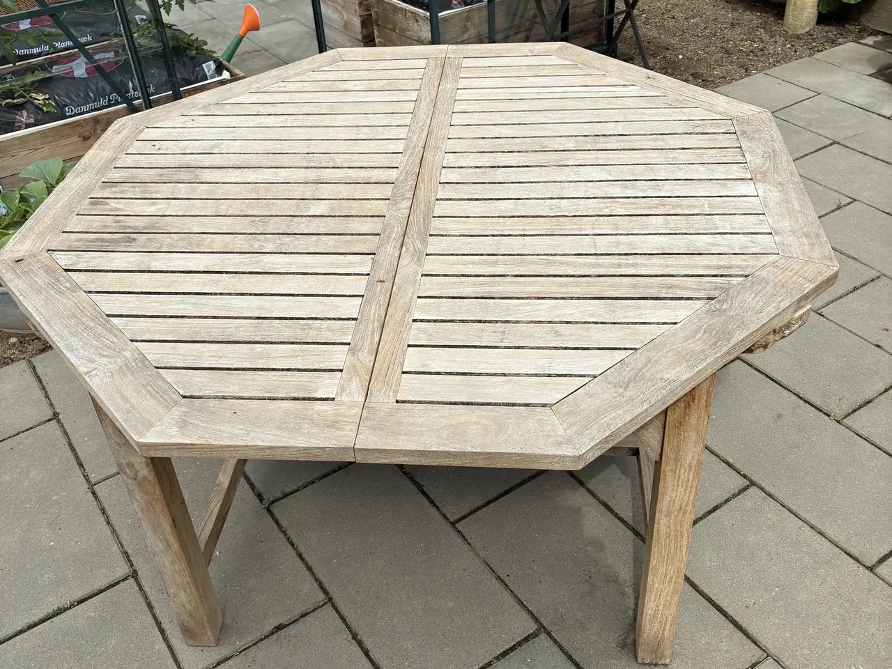 Billede 2 - Havebord i teaktræ 