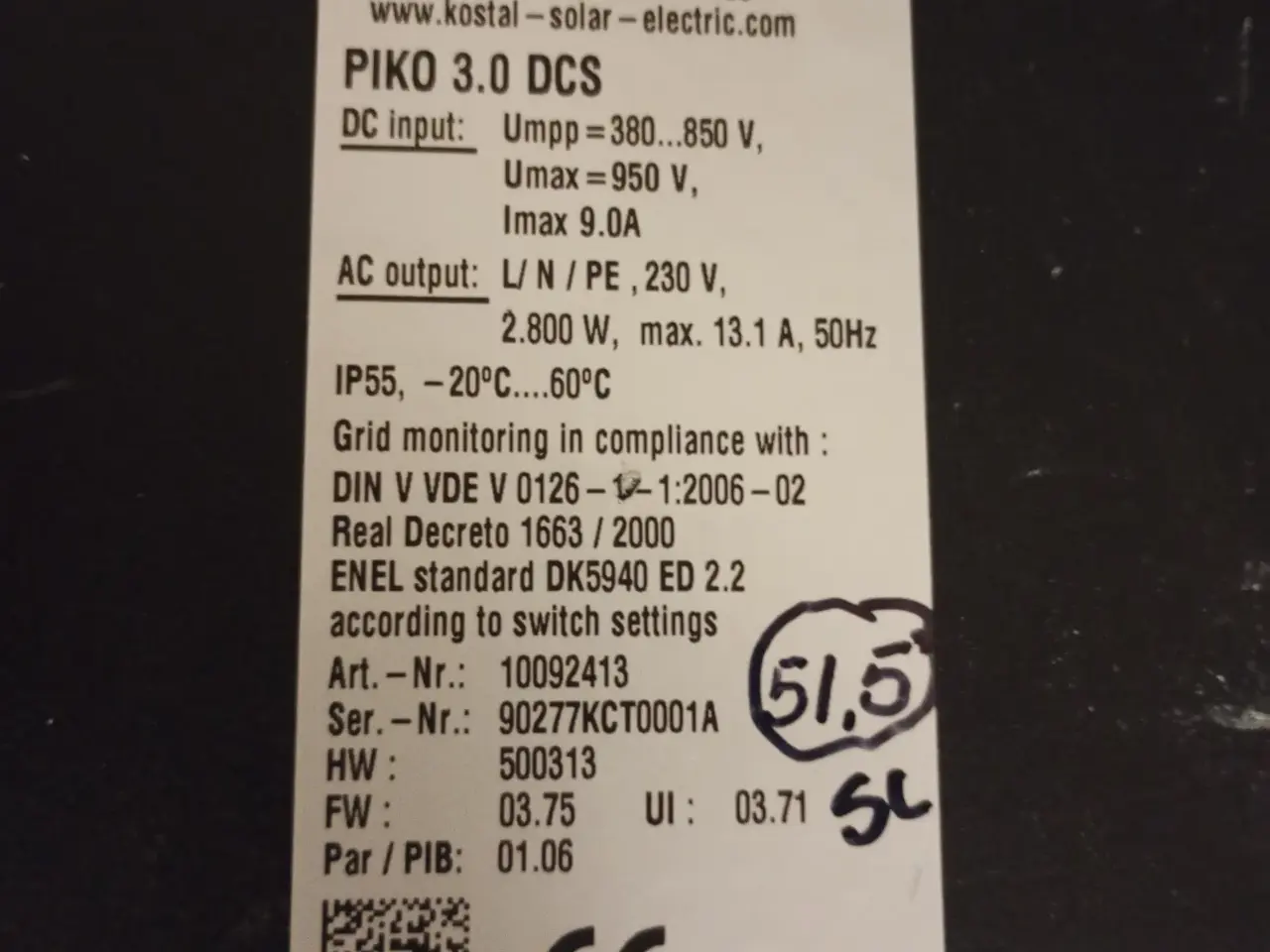 Billede 2 - Inverter Kostal