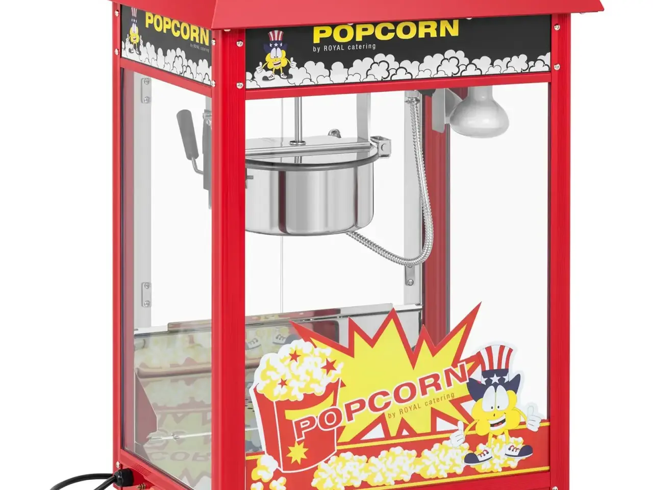 Billede 9 - Popcornmaskine – rødt tag – 230 V