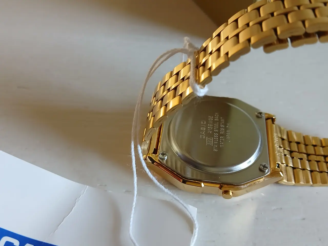 Billede 3 - Smart Gyldent Casio armbånds ur A159 WGEA-1EF
