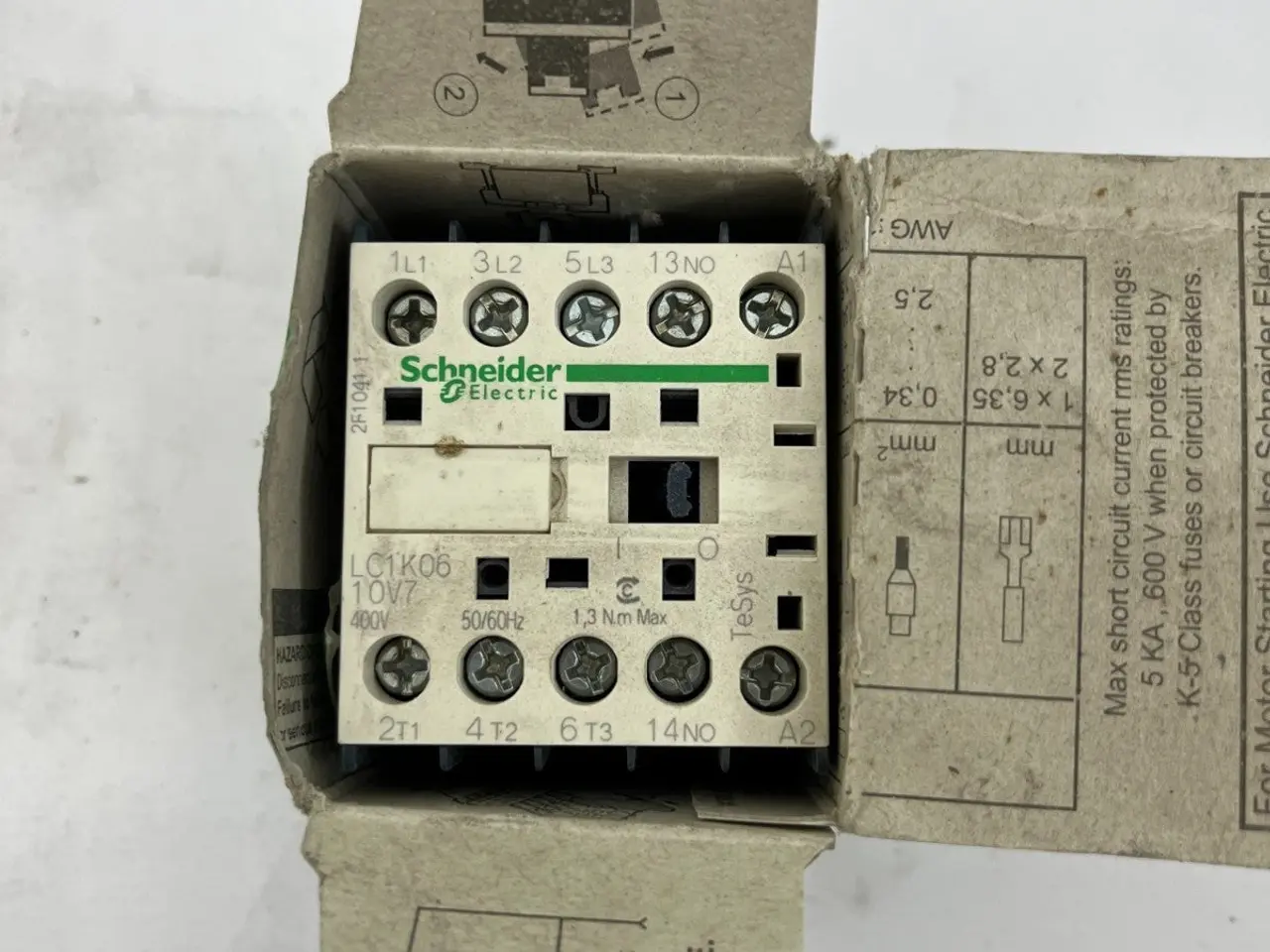 Billede 6 - Schneider Electric LC1K0610V7 TeSys K kontaktor