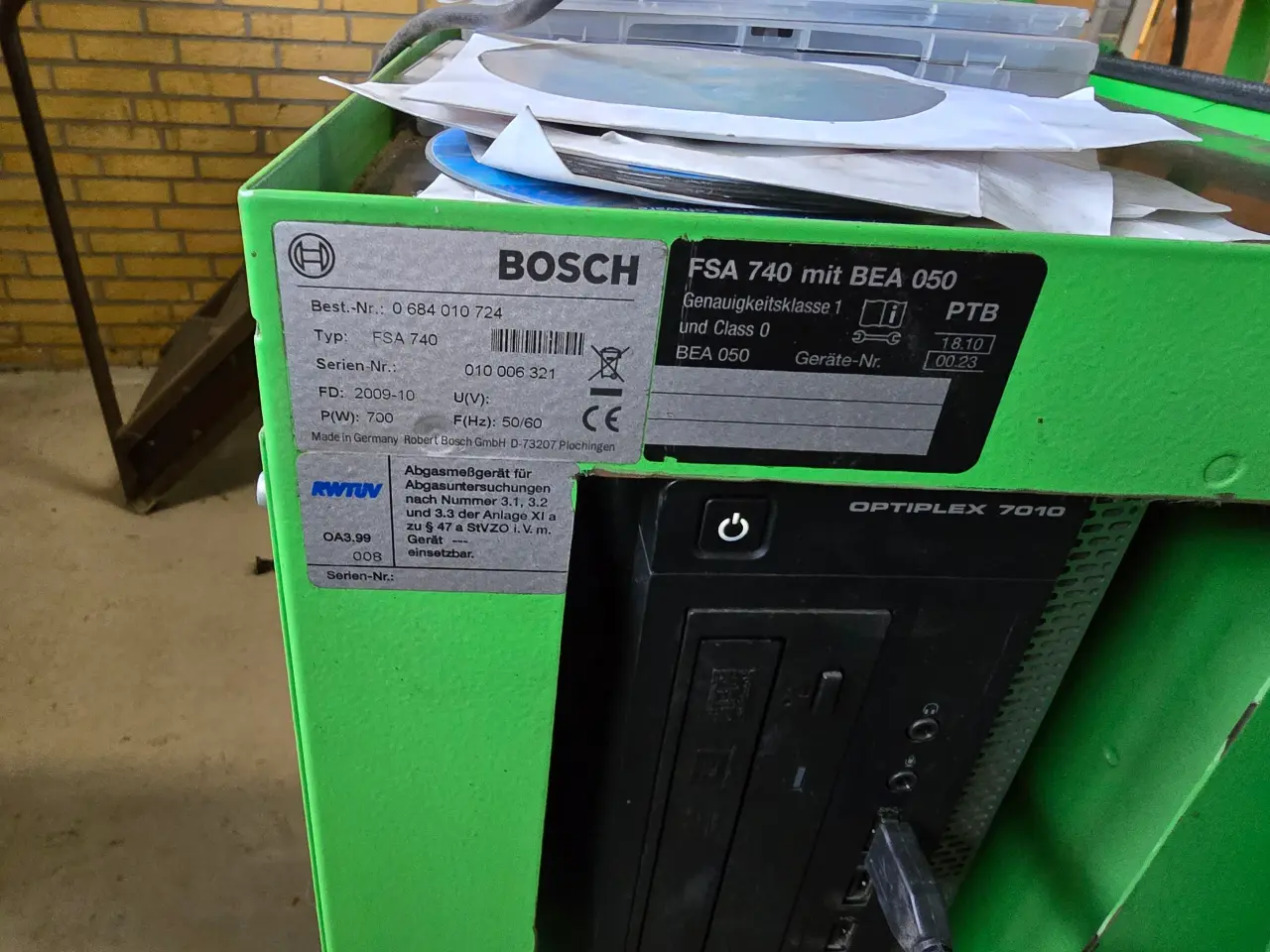 Billede 2 - Bosch FSA740 motortester