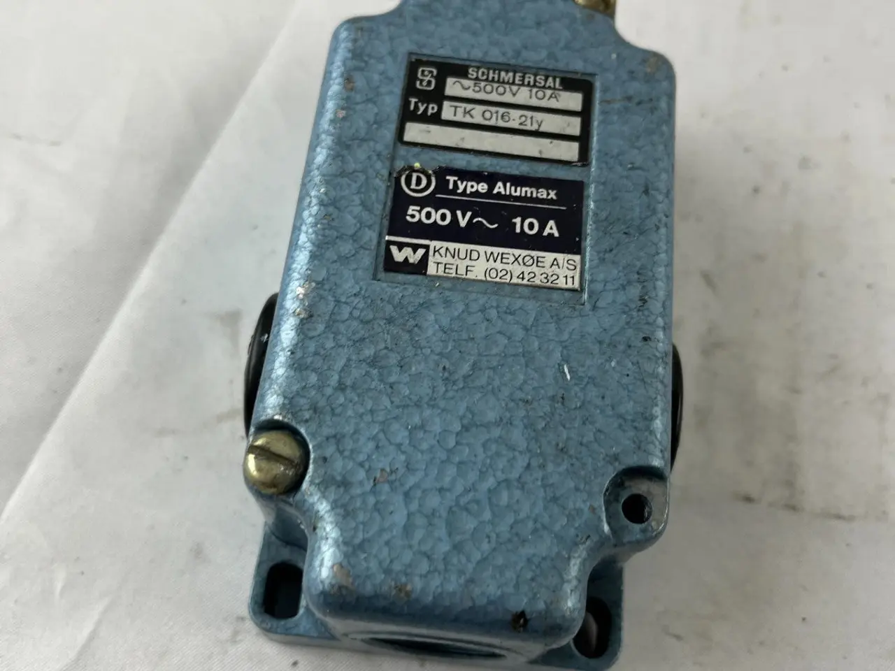 Billede 3 - Schmersal TK 016-21Y Alumax Heavy Duty 500V 10A