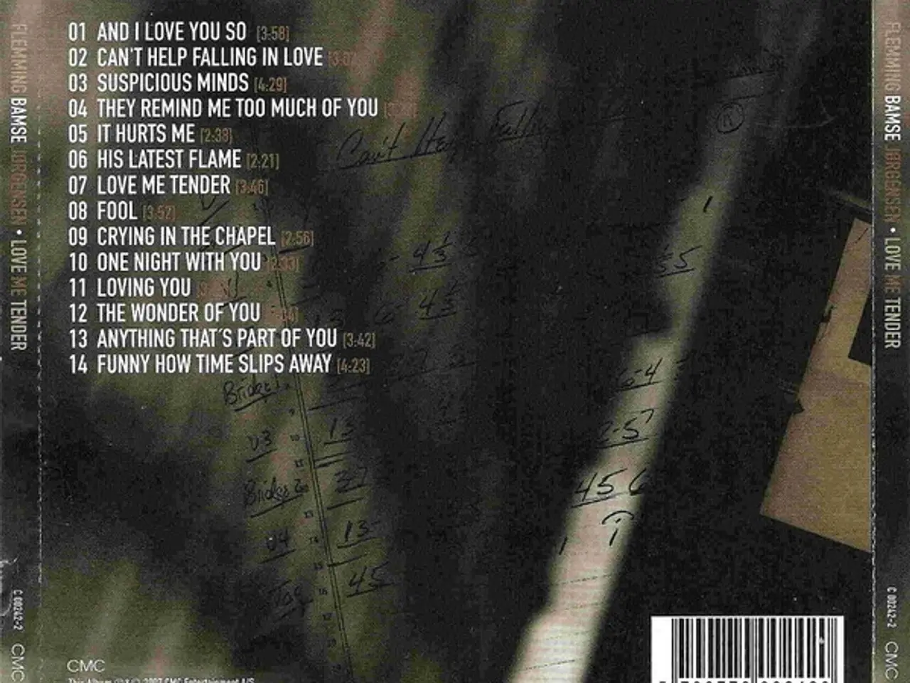 Billede 2 - Flemming Bamse Jørgensen* – Love Me Tender – CD