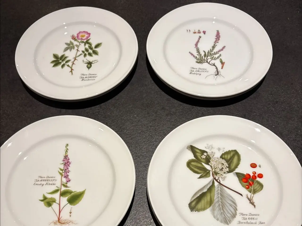Billede 1 - Flora Danica tallerkener sælges