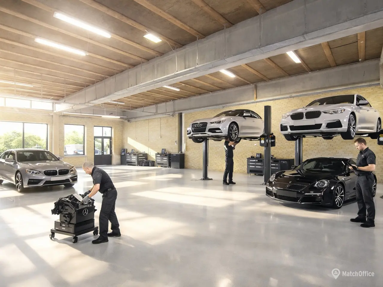 Billede 8 - Autoværksted / Værksted / Lager/ Produktion / Showroom – Med stor port 362. 543 eller 905 kvm