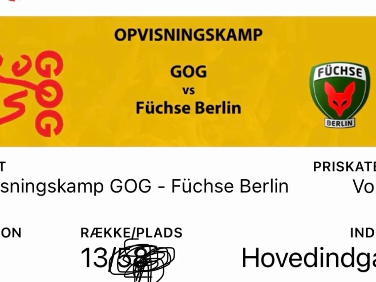 Billede 2 - GOG mod Fuchse Berlin