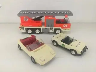Playmobil sæt 3 stk køretøjer