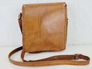 ⭐️-Vintage Kernelæder Skuldertaske