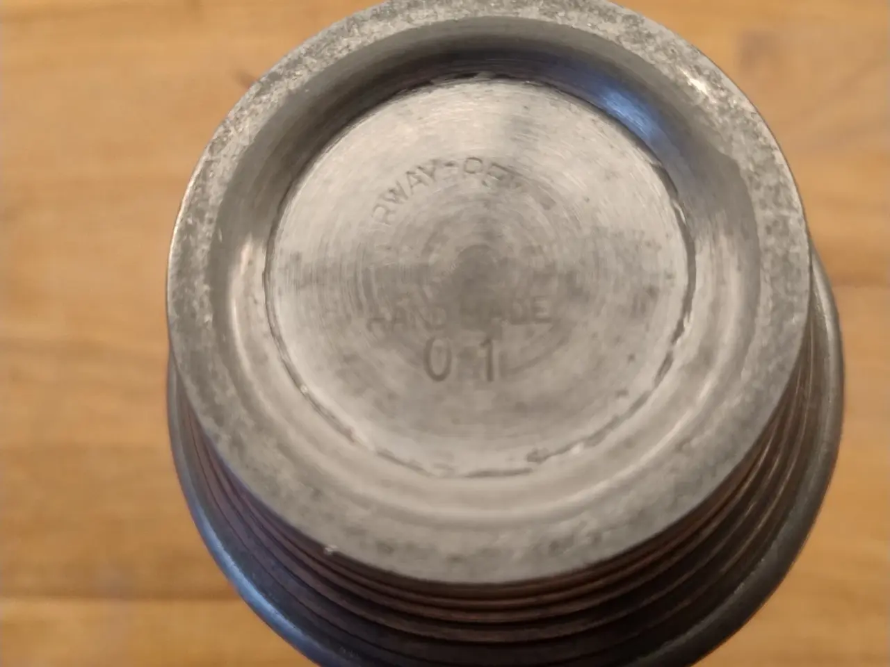 Billede 3 - Norsk tin vase 