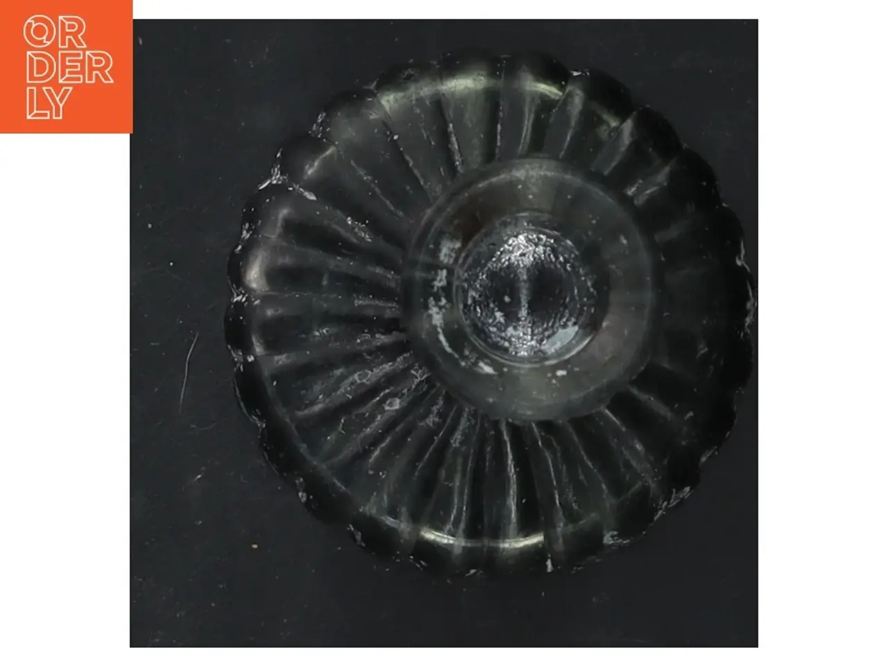 Billede 3 - Glas Lysestage (str. 9x8,5 cm)